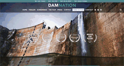 Desktop Screenshot of damnationfilm.com