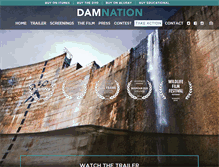 Tablet Screenshot of damnationfilm.com